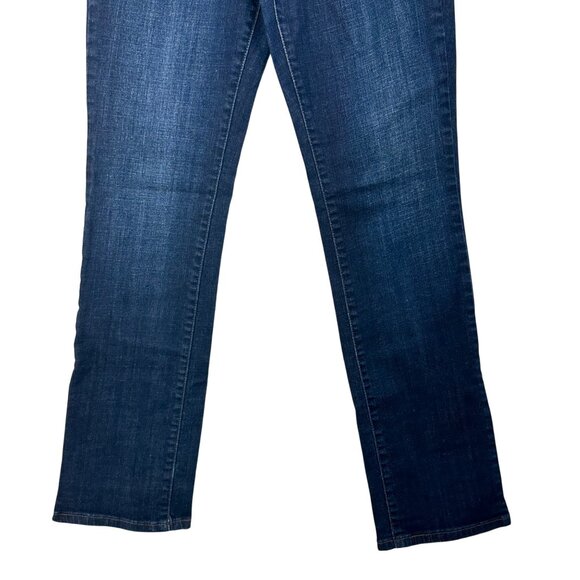 Levis 505 Straight Leg Women Jeans Size 4M Classic Dark Wash Cotton Blend Denim - Picture 11 of 14